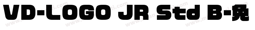 VD-LOGO JR Std B字体转换